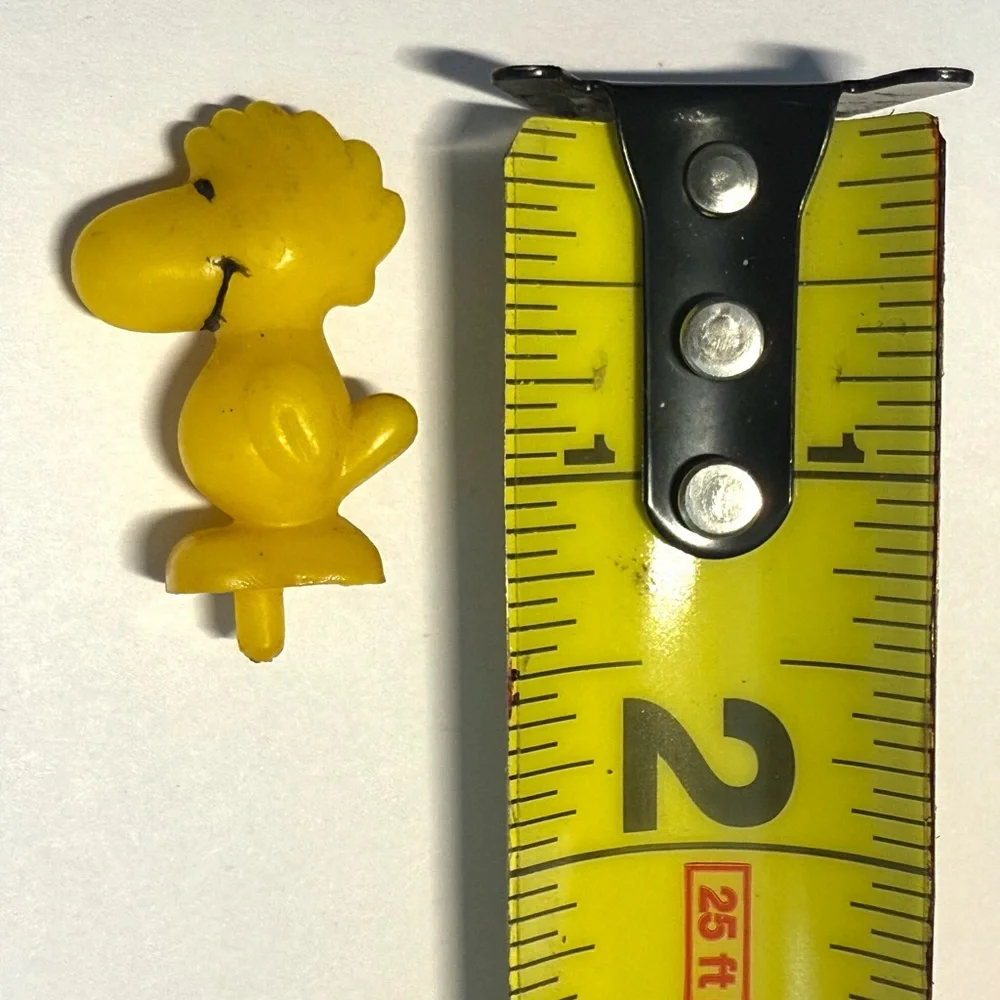 Yellow Cartoon Character Pin